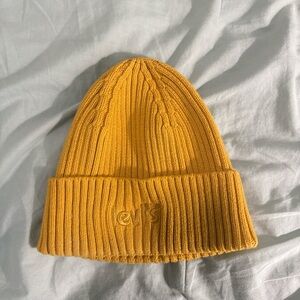 Yellow Knit Beanie
